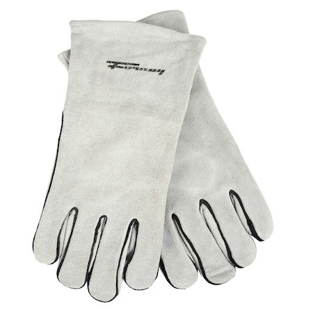 Forney Gray Leather Welding Gloves Men's XL 53429